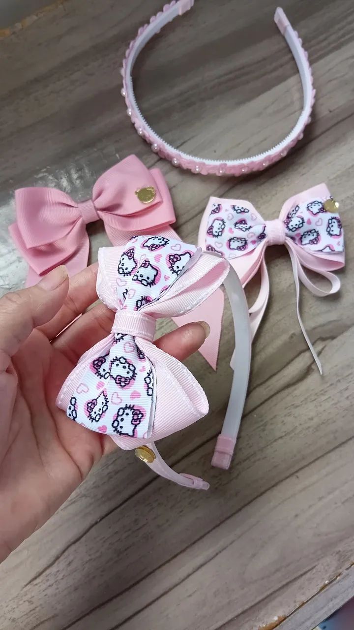 Laços Hello kitty  - Foto 4