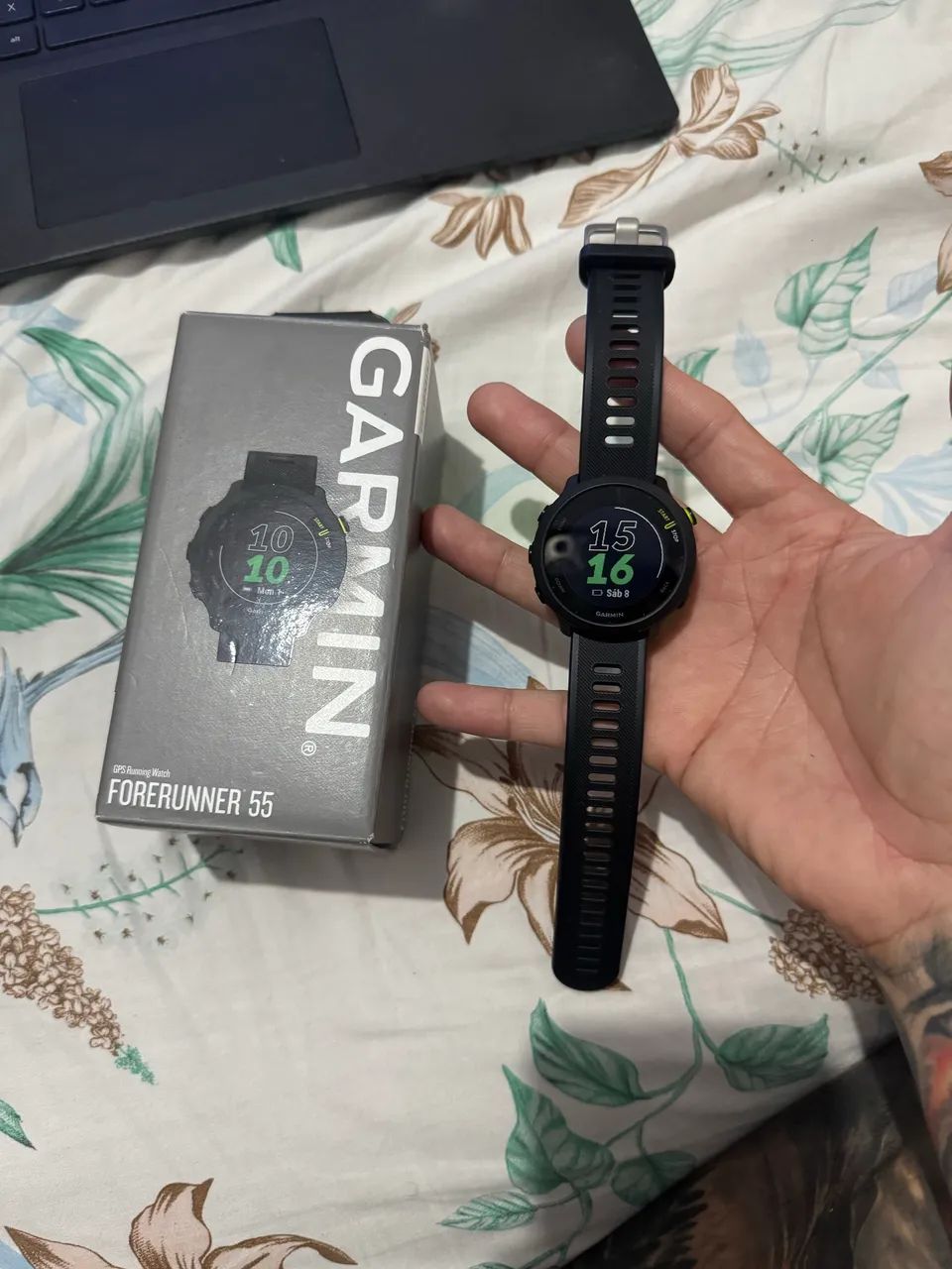 Garmin Forerunner 55 GPS - Pouquíssimo uso