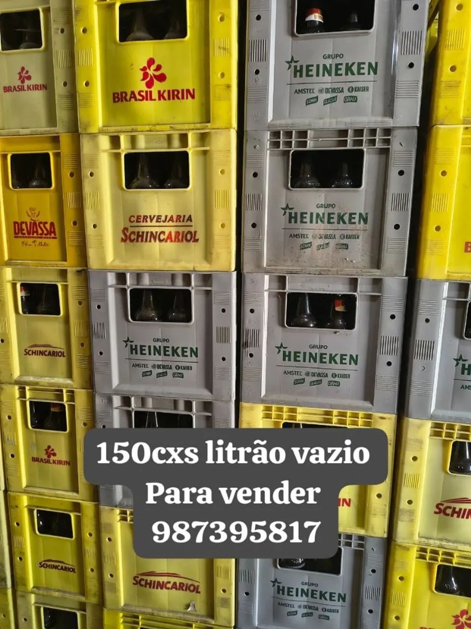 Caixas vazias de cervejas  - Foto 2