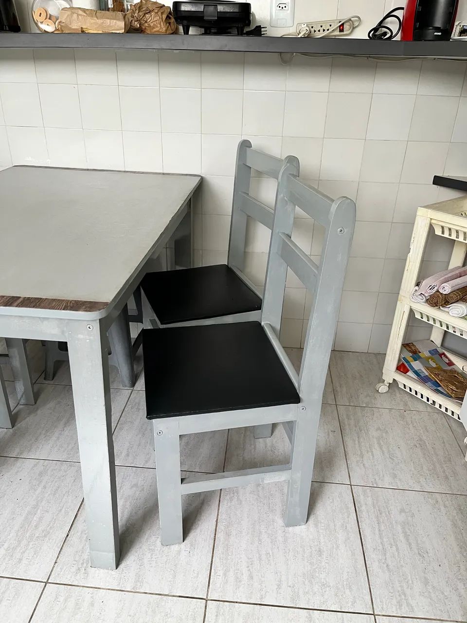 MESA E CADEIRAS DE COZINHA  - Foto 2