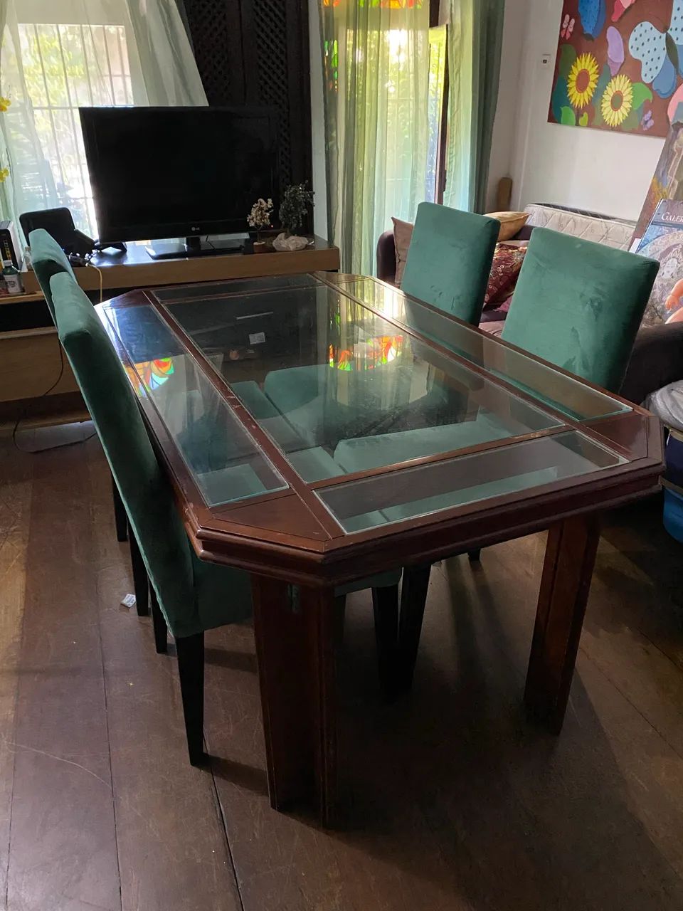 Conjunto mesa e cadeiras, vendo separado tbm - Foto 2