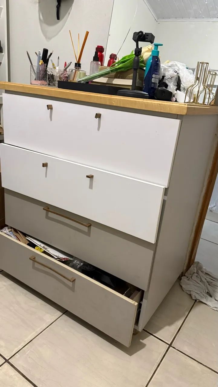CÔMODA 100% MDF