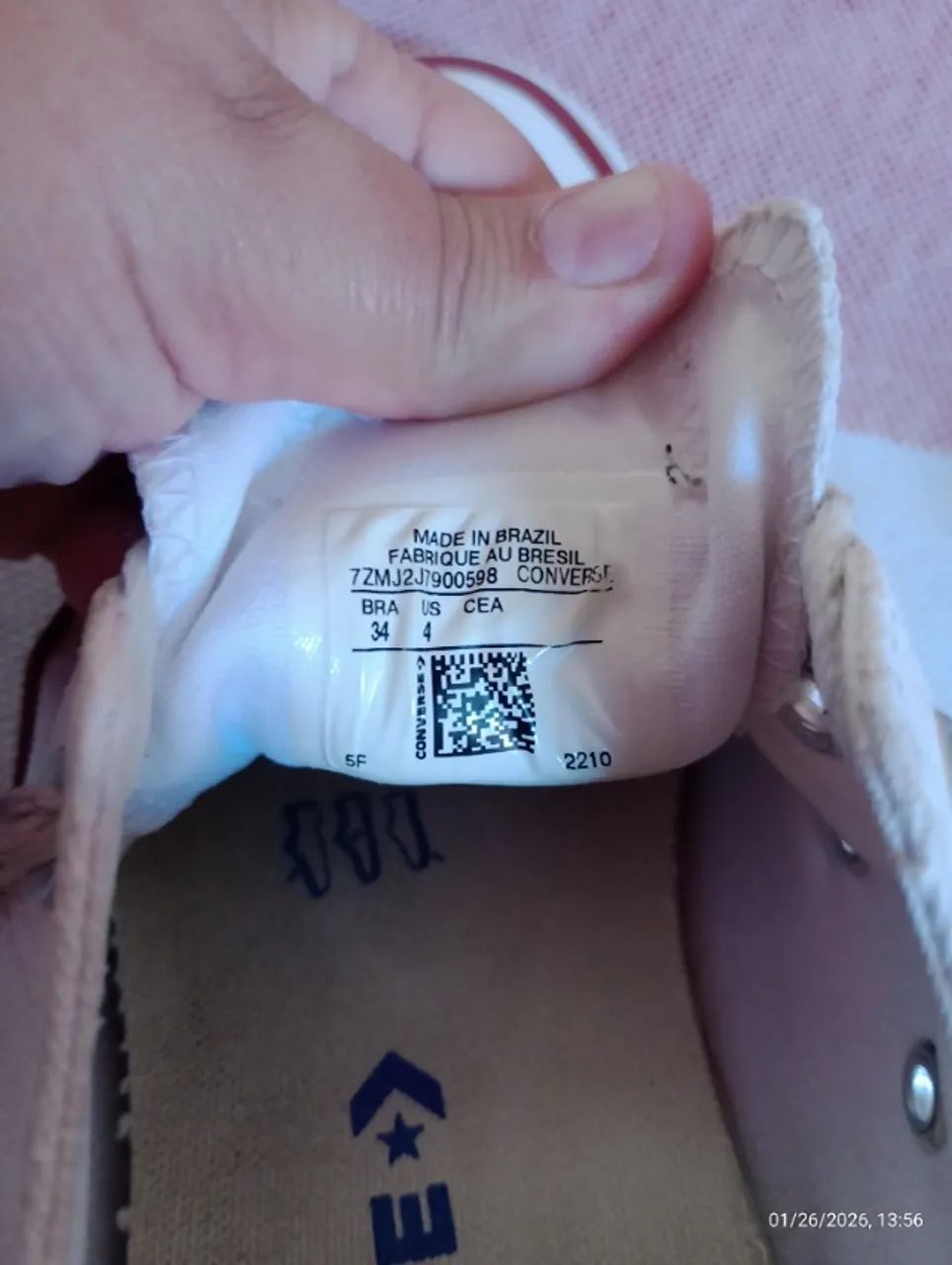 Tênis ALL star inverse branco  - Foto 2