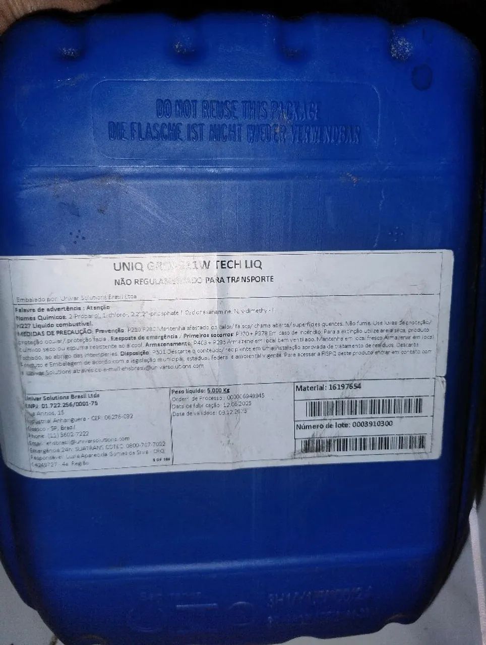 Polietano líquido expansivo A + B 