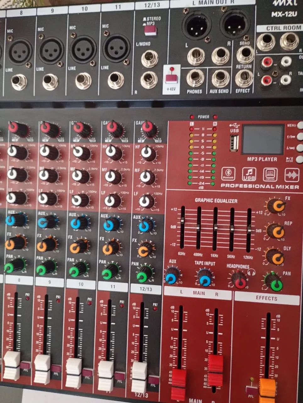 Mesa de som MTX 12 canais bluetooth  - Foto 3
