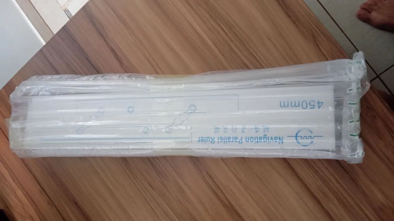Régua Paralela 45cm Navegação - Nova (Mestre/Arrais Amador) - Foto 4