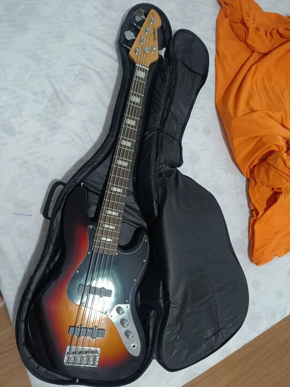 Venda - se Contrabaixo Waldman Jazz Bass Gjj-205x Bs 5 Cordas passivo  - Foto 4