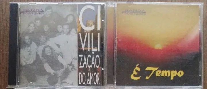 CDs originais Banda Nova Aliança 