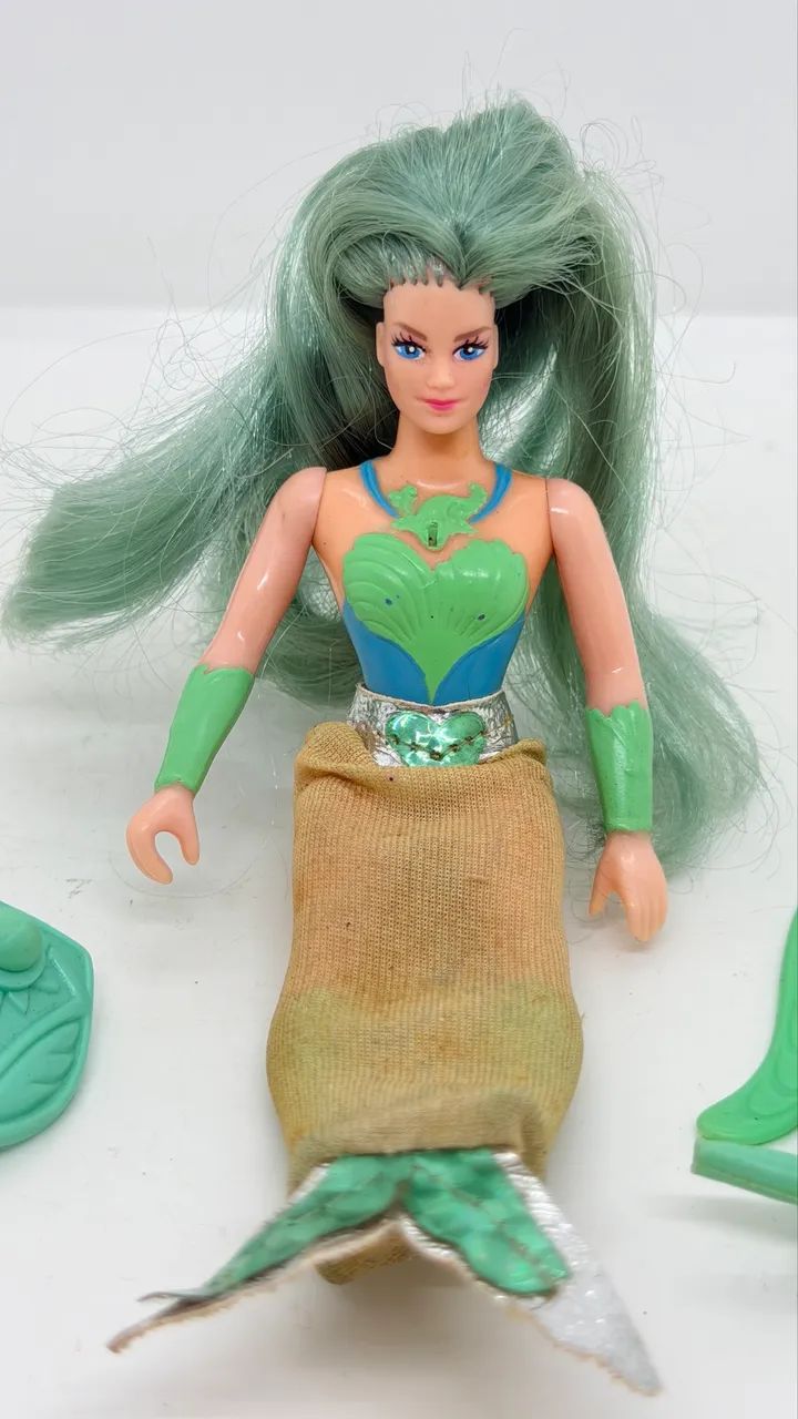Boneca Mermista She Ra / He Man Vintage Anos 80 - Foto 2