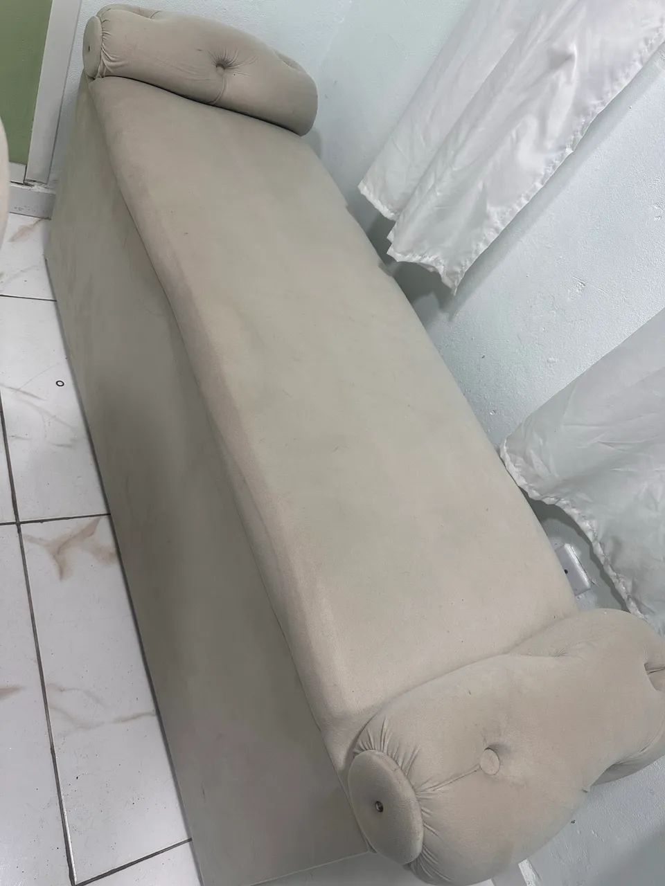 Vendo namoradeira baú + poltrona  - Foto 2