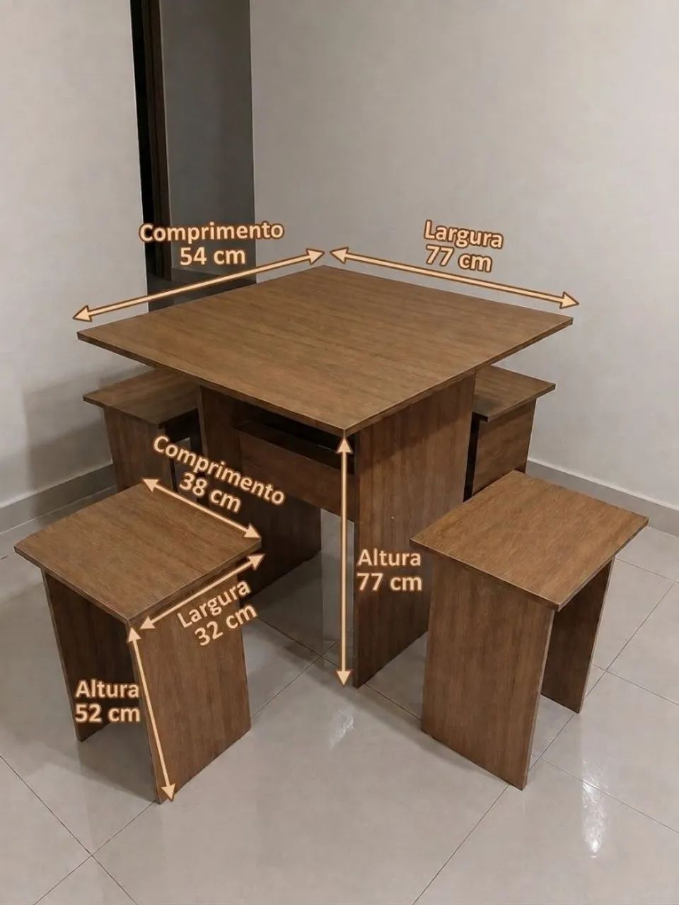 Vende-se mesa 100% MDF nova - Foto 2