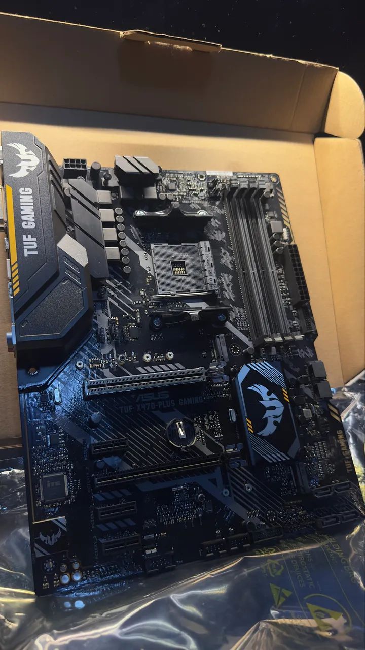 Vendo Placa Mãe X470 TUF Gaming - Foto 5
