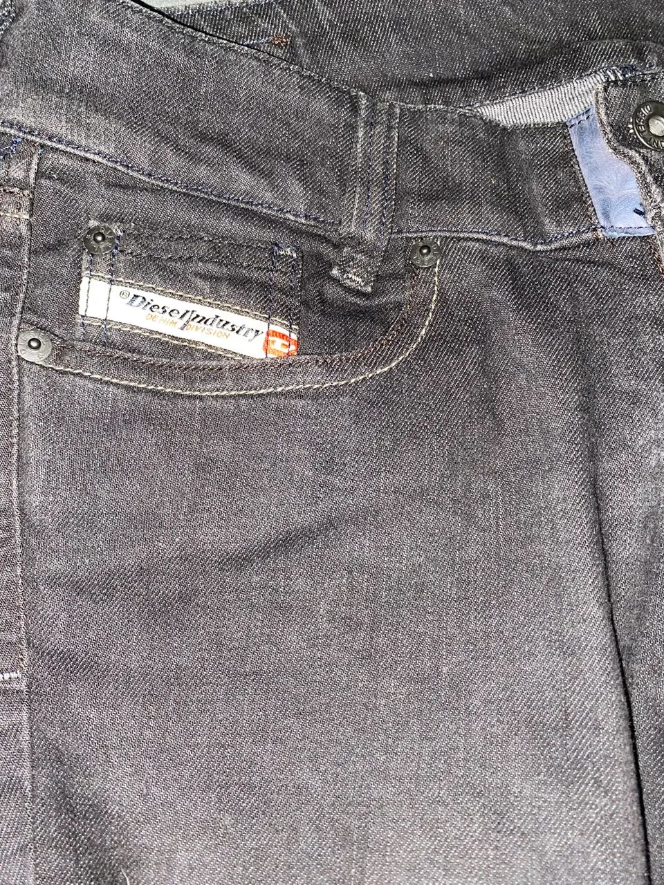 Calça Flare Preta Diesel - Foto 2