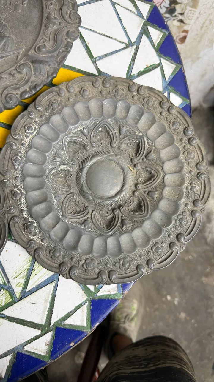 Pratos de parede de estanho  - Foto 4