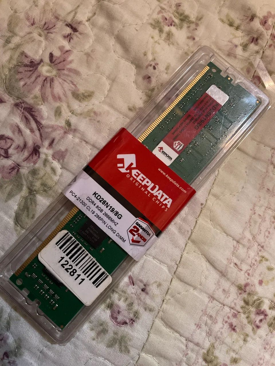 Memória ram 8g