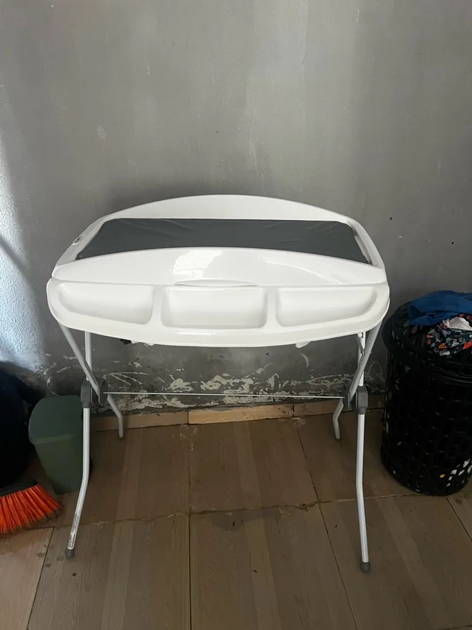 Banheira com trocador 