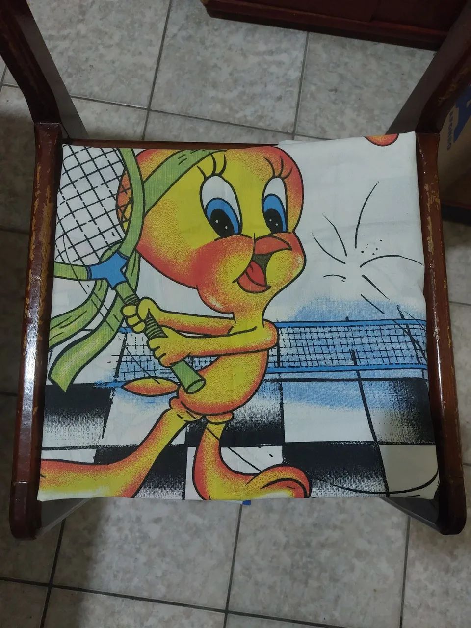 Lençol infantil Solteiro Piu Piu