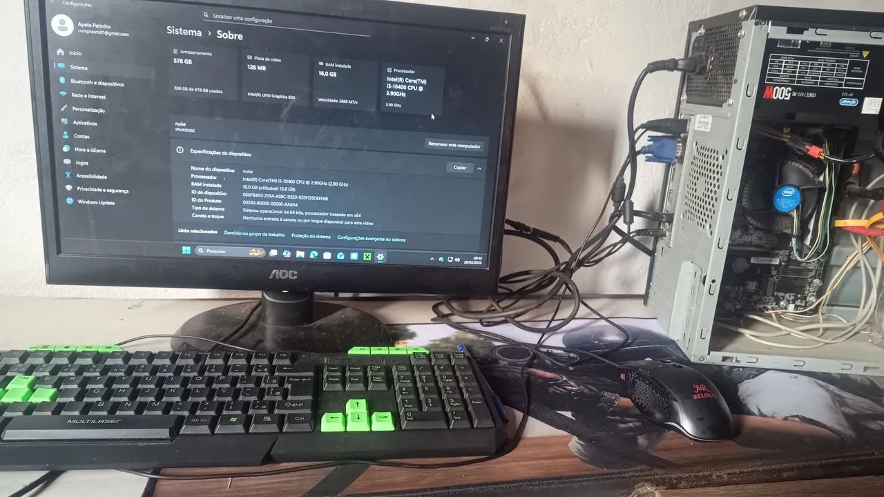 Computador completo 