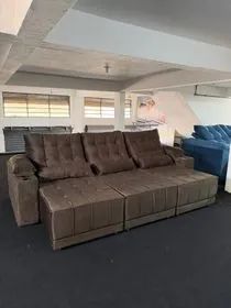 Sofá Retrátil Reclinável 2,90m - (Promoção)! - Foto 2
