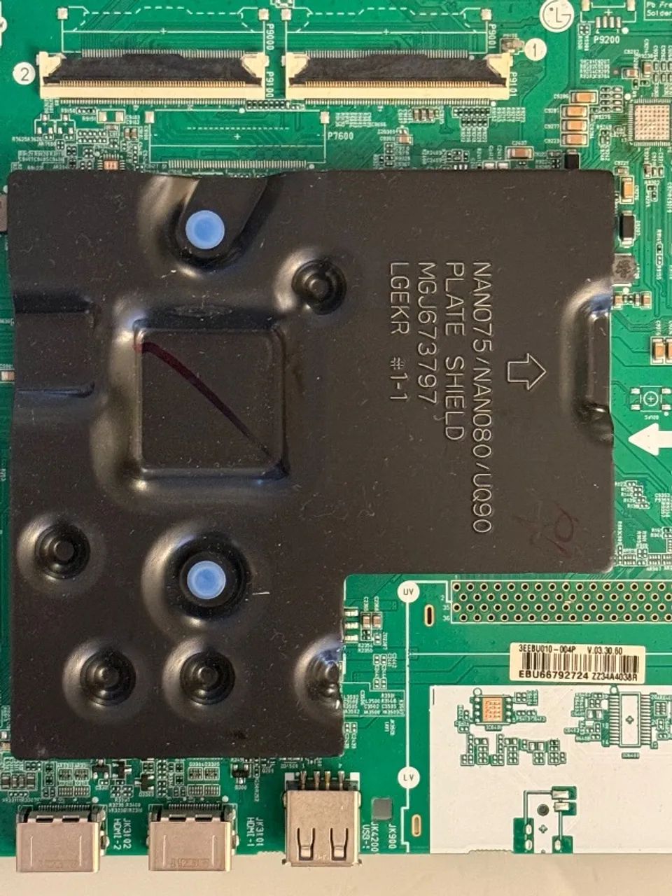 テレビ1234 Placa Principal LG 50UQ7950PSB EBU66792724 EAX69581205 - TVs