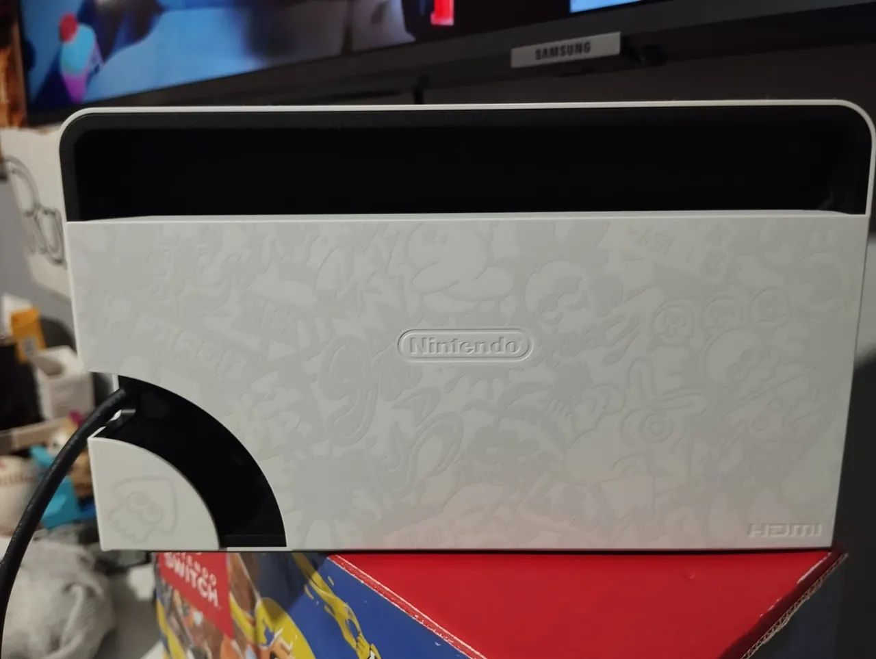 Nintendo switch OLED versão splatoon3 - Foto 5