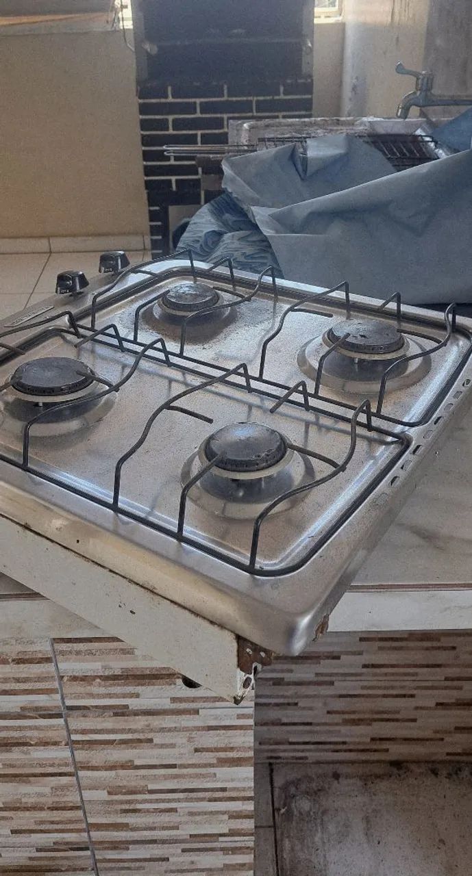 Fogão de mesa 4 bocas usado  - Foto 3
