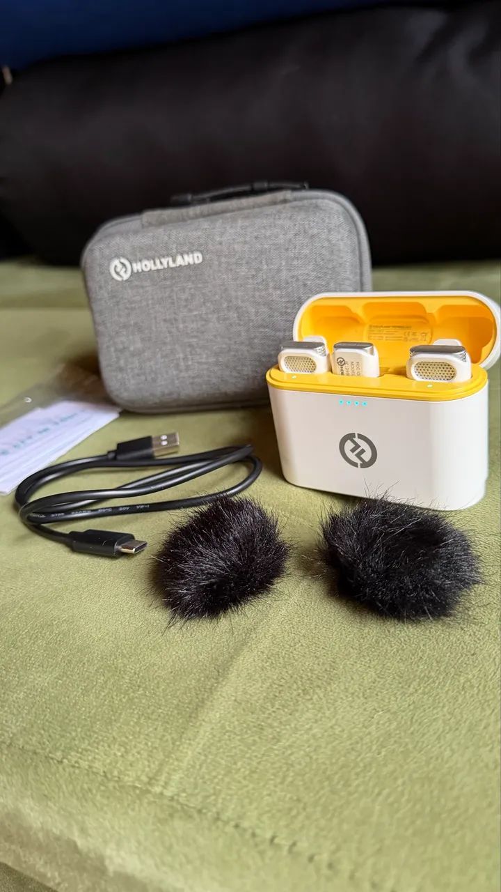 Microfone hollyland duo lark C1 - Foto 5