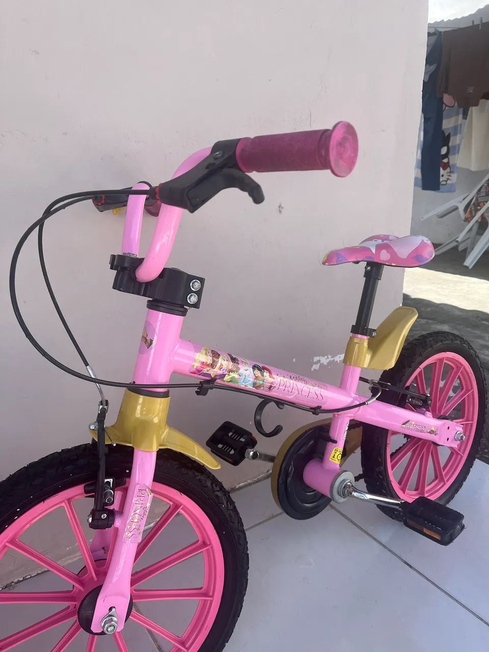 Bicicleta infantil aro 16 - Foto 4
