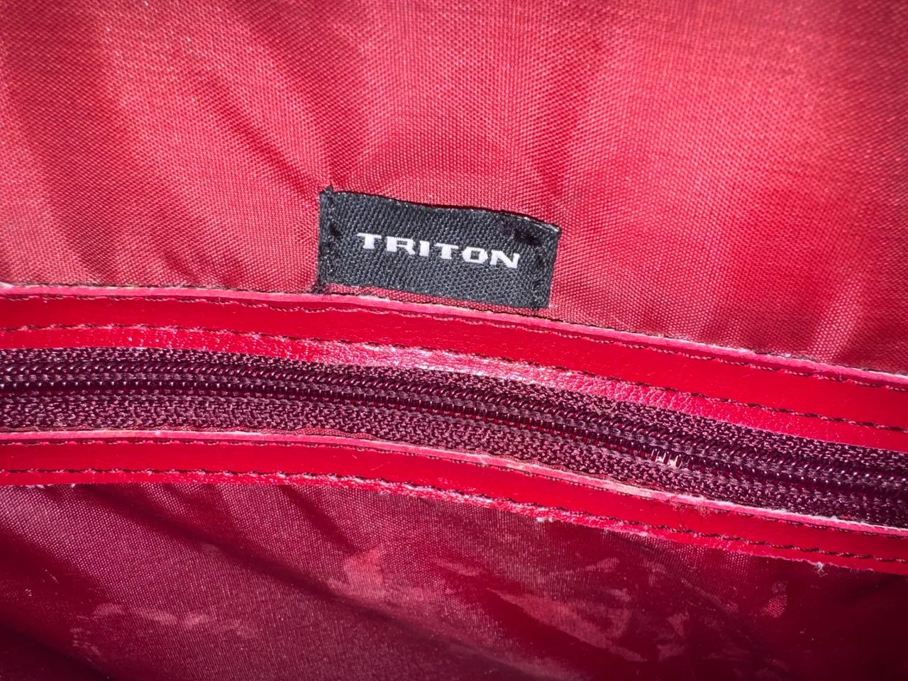 Bolsa branca em couro Trito - Foto 2