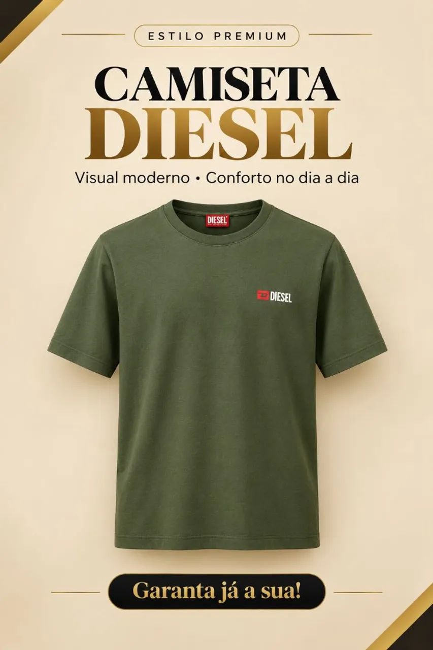 CAMISETAS PREMIUM A PARTIR DE R$ 49,90!