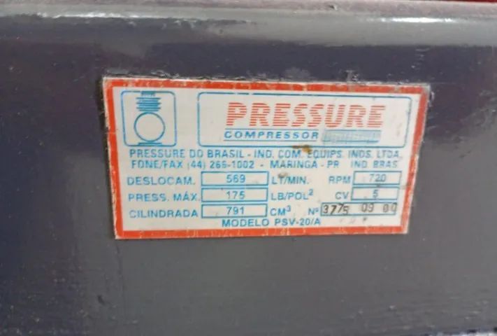Compressor de ar Pressure 300 libras - Foto 6