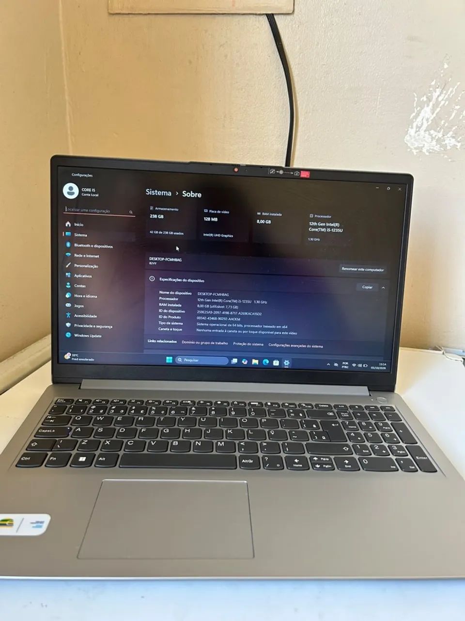 Notebook Lenovo ?