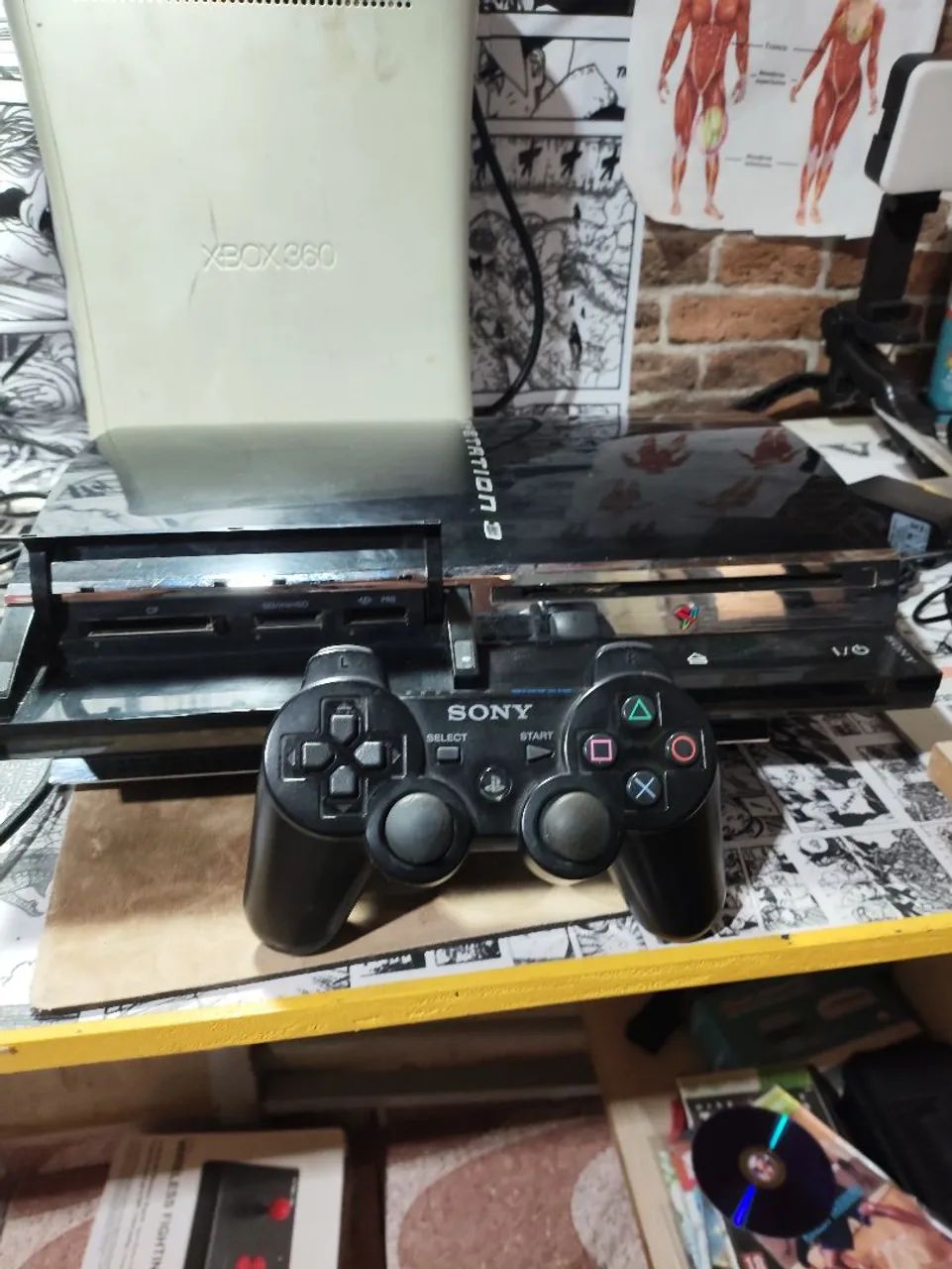  PS3 FAT RETROCOMPATÍVEL CECHA01 - RARIDADE! - Foto 3