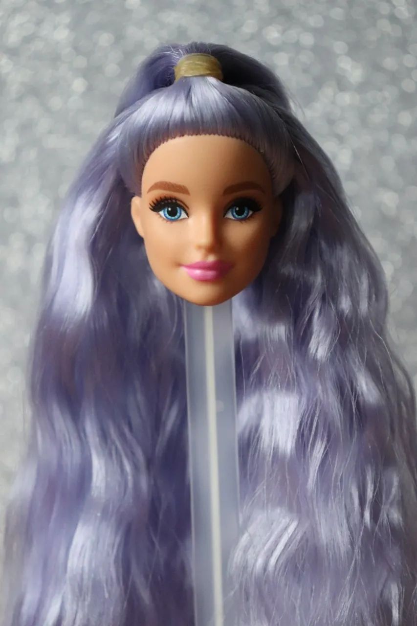 Cabeça Barbie Extra 6 - cabelo longo