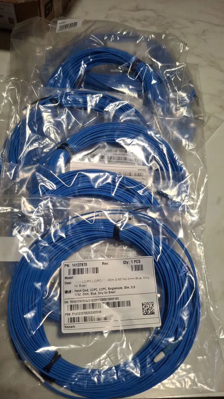 Cordões Fibra Óptica Vários Modelos LC SC E2000 Diversas Metragens - Foto 3