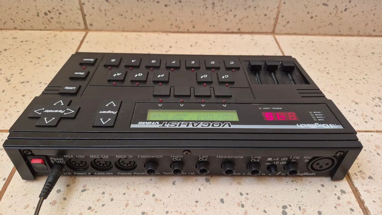 Processador de Harmonia Vocal DigiTech Vocalist VHM5 - Foto 3