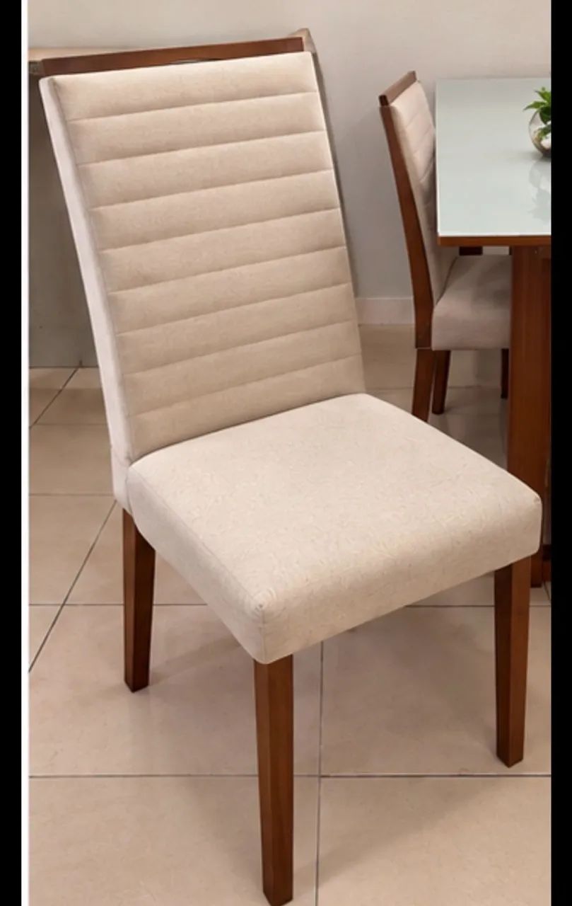 Mesa de jantar 4 cadeiras - Foto 4
