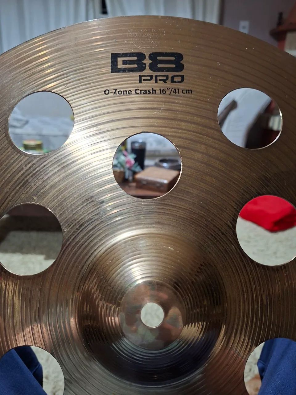 Prato Sabian O-zone crash B8 Pro 16 polegadas 
