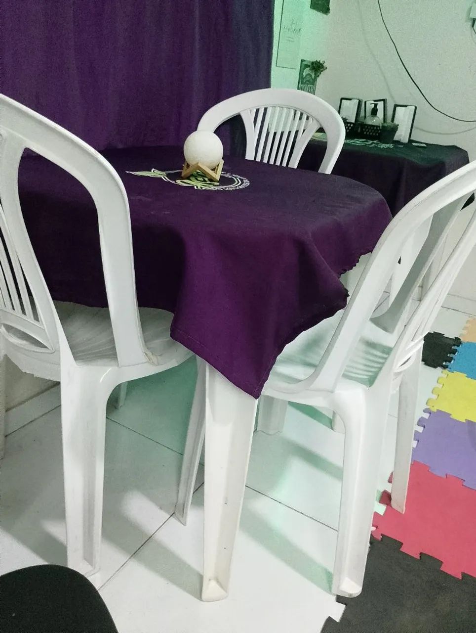 Conjunto de mesas com cadeiras Tramontina  - Foto 4