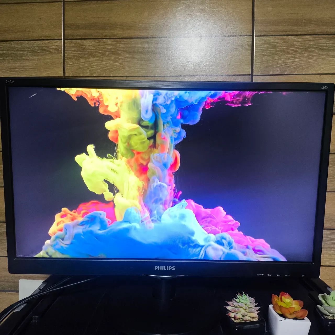 Monitor Philips 24" LED com HDMI, DVI e VGA - OFERTA - Foto 2