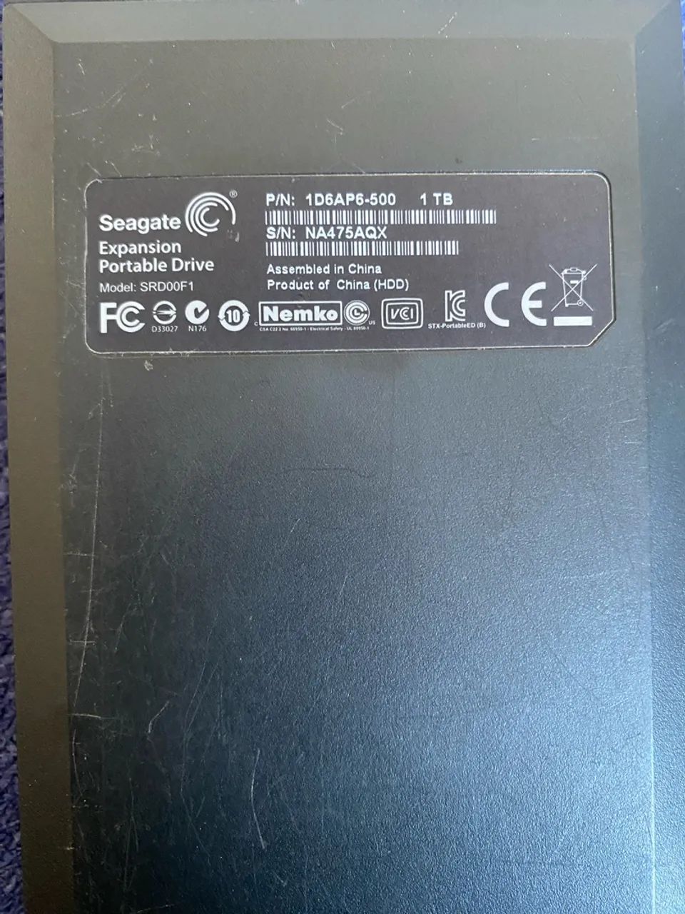 HD de 1tb