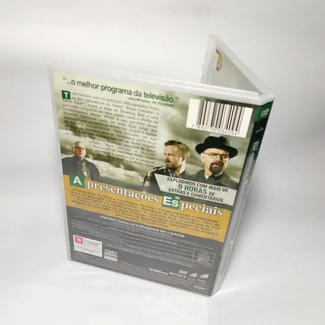 Box DVD Breaking Bad - A Temporada Final (3 Discos Com Luva) - Foto 4