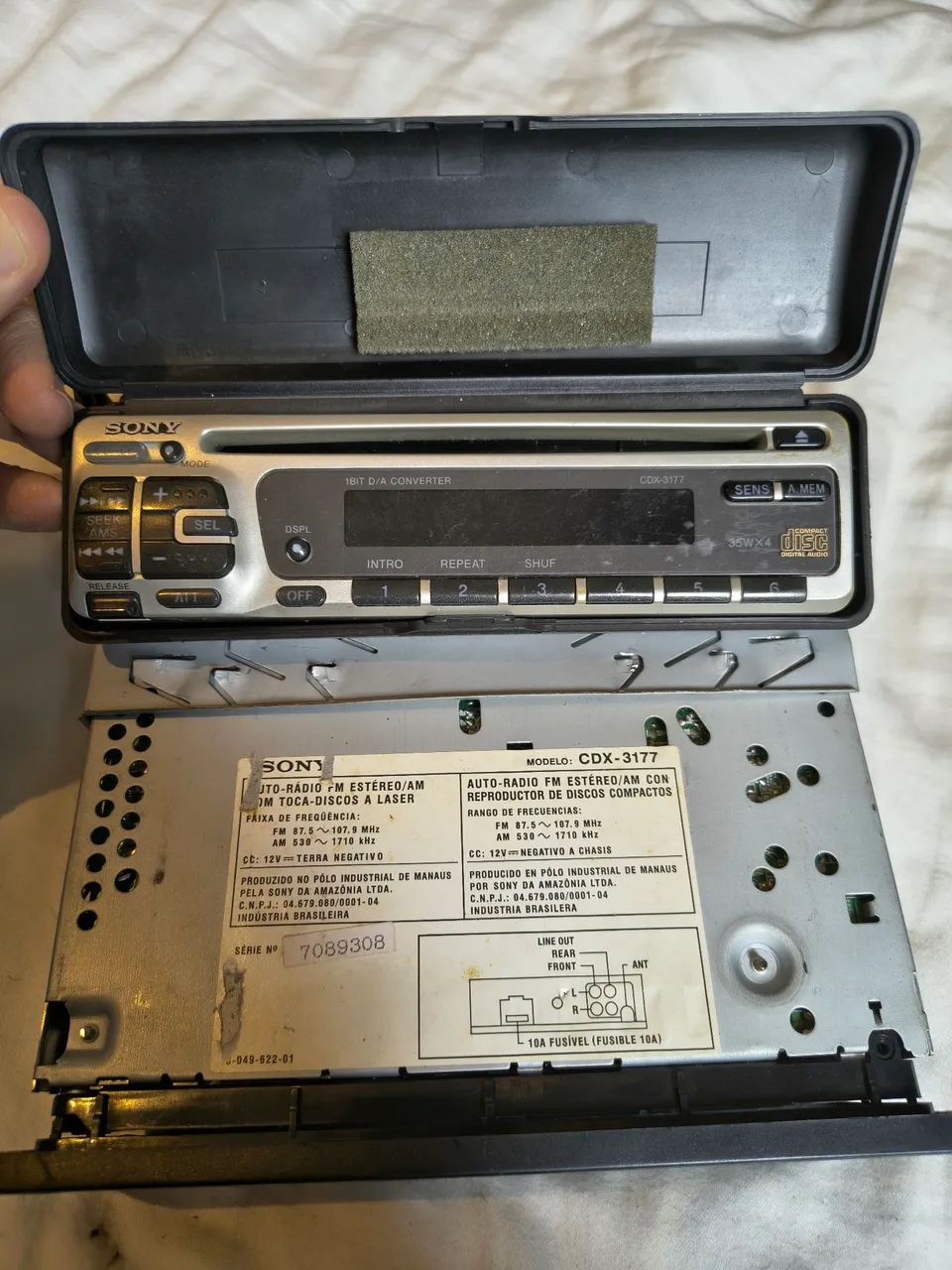 Som cd Sony anos 2000 - Foto 2