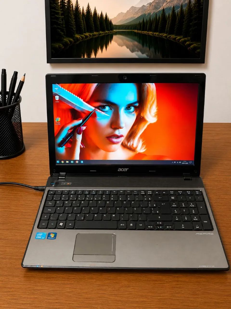 Notebook Acer i3 / SSD / Formatado/ bem rápido e conservado 