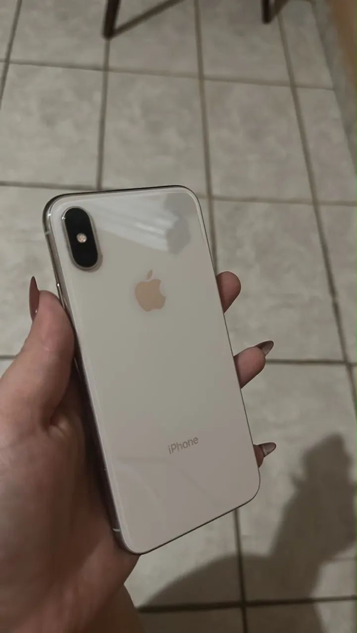 iPhone X branco 64gb