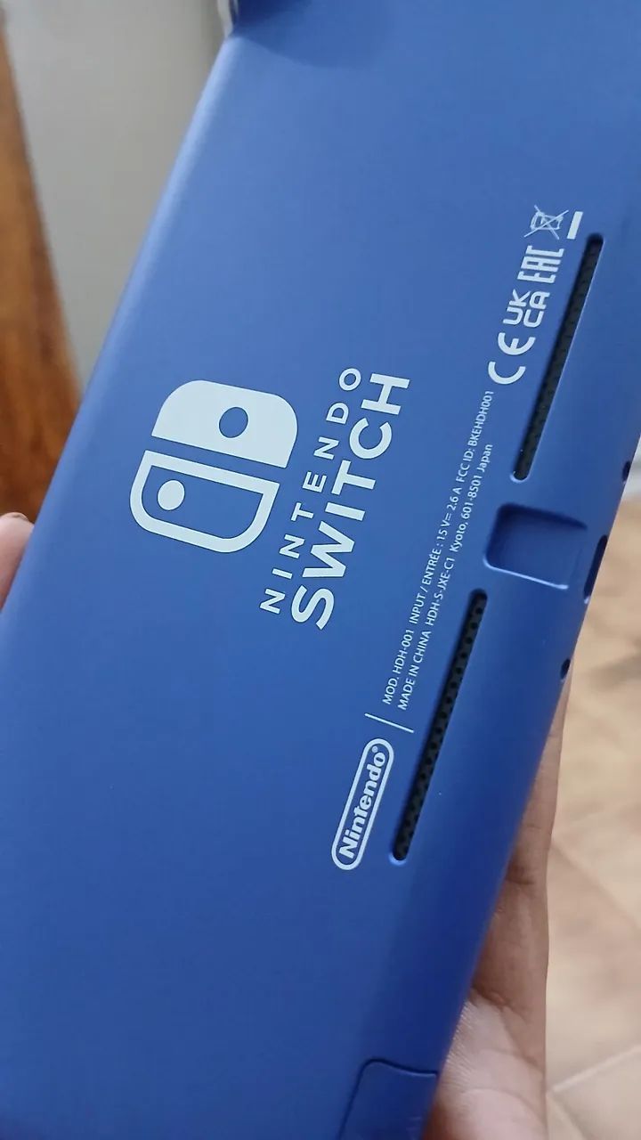 Switch Lite, não está desbloqueado 