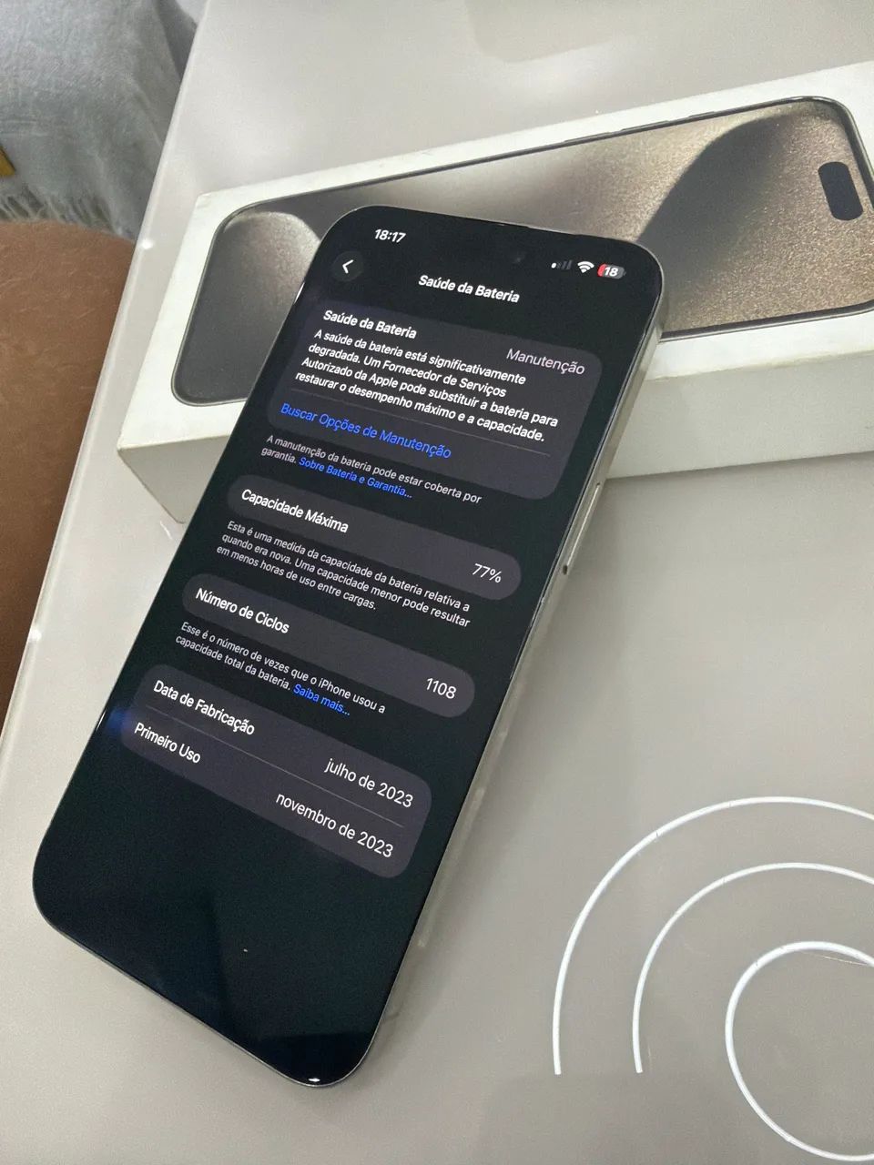 iPhone 15 pro Max usado  - Foto 3