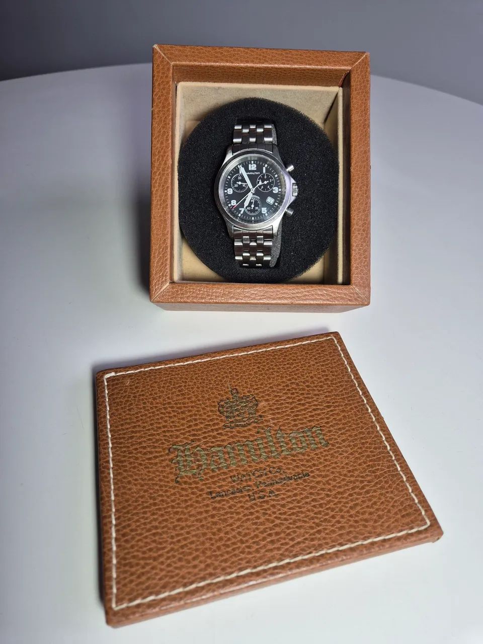 Relógio Hamilton Khaki Field 40mm com caixa original e certificado 