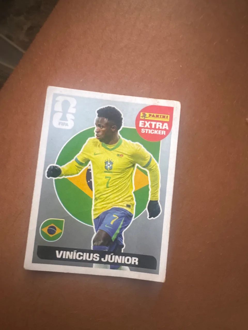 FIGURINHA - LEGEND VINI JR PRATA