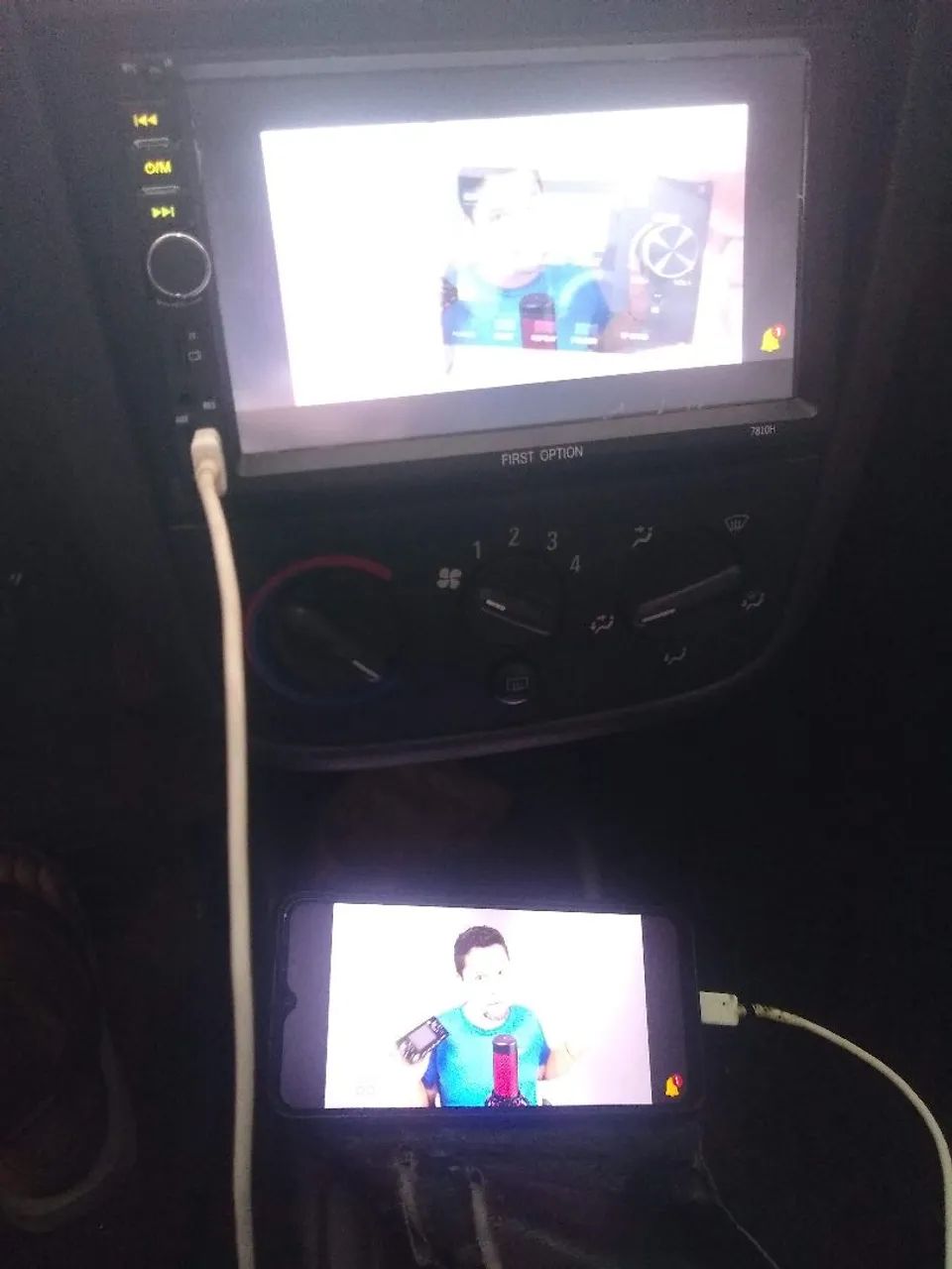 Multimídia som automotivo emparelhamento Bluetooth  - Foto 3